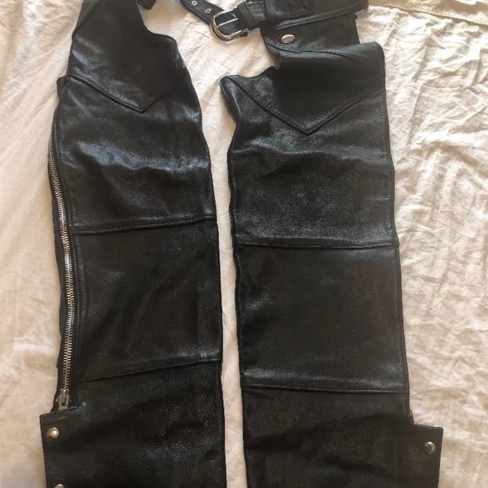 Harley Davidson Chaps for short Ladies